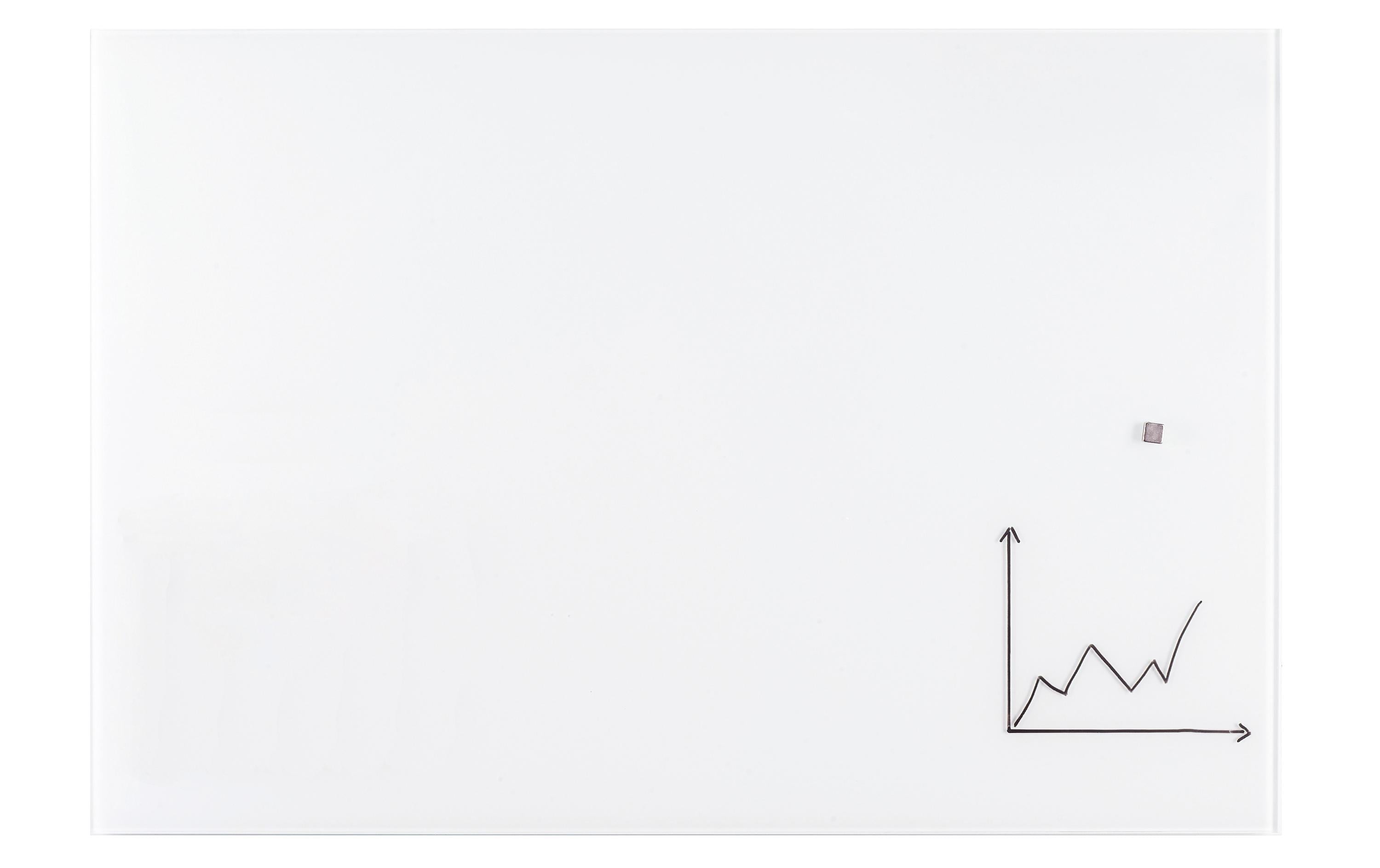 Franken Glassboard 120 cm x 120 cm, Weiss Franken Glassboard 120 cm x 120 cm, Weiss