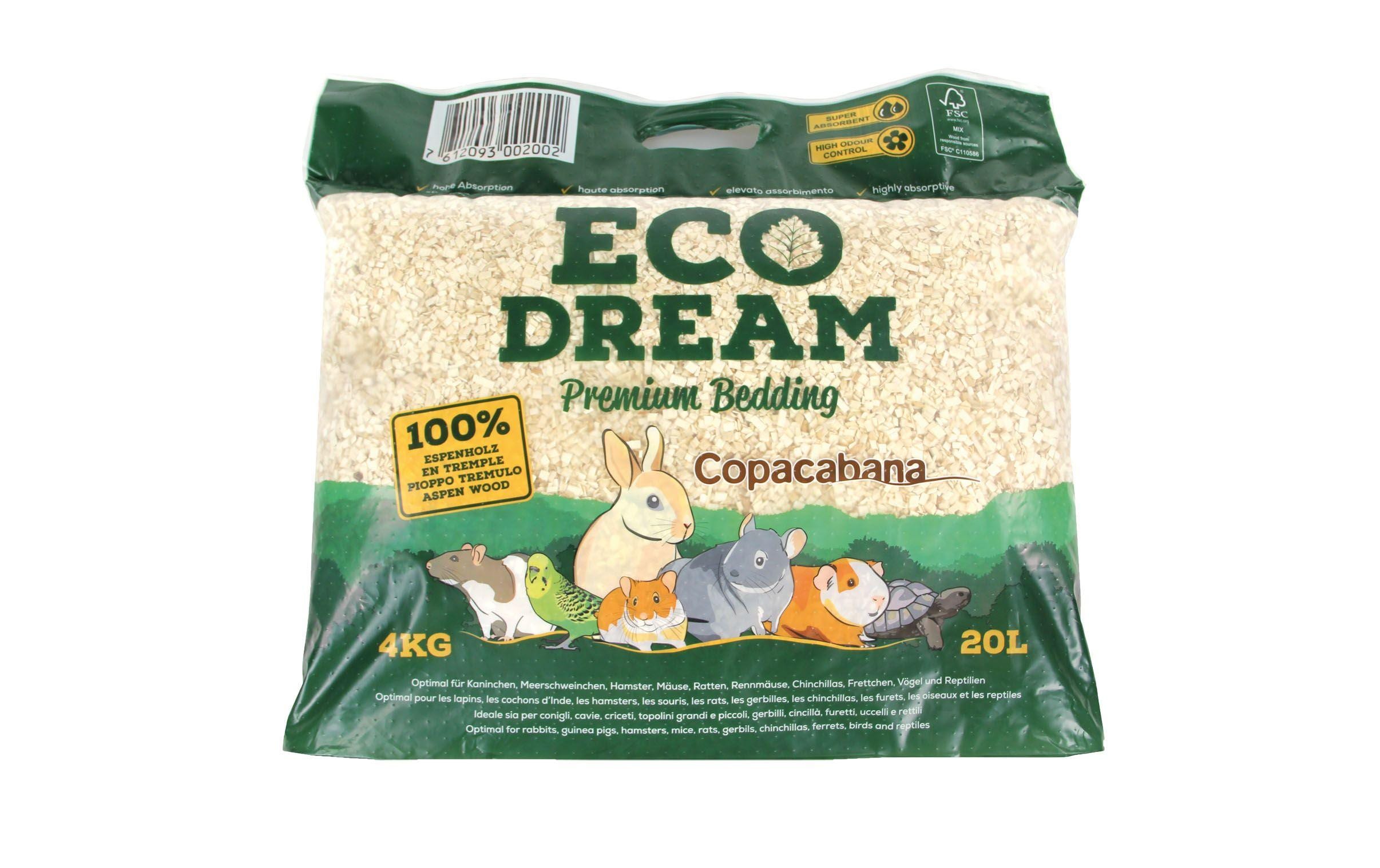 Copacabana Einstreu ECO Dream Premium Bedding, 4 kg Copacabana Einstreu ECO Dream Premium Bedding, 4 kg