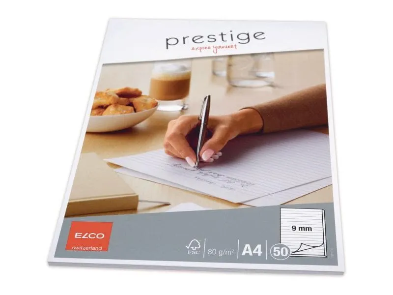 ELCO Notizblock Prestige A4 Liniert, 50 Blatt ELCO Notizblock Prestige A4 Liniert, 50 Blatt