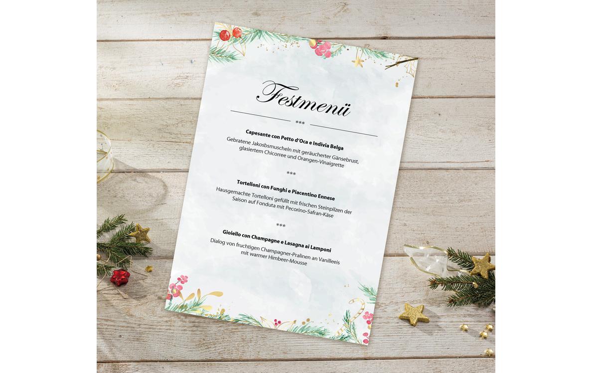 Sigel Motivpapier Magic Watercolor, A4, 90 g/m², 25 Blatt