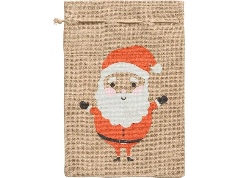 Folia Jutesack Samichlaus 17 x 25 cm Folia Jutesack Samichlaus 17 x 25 cm
