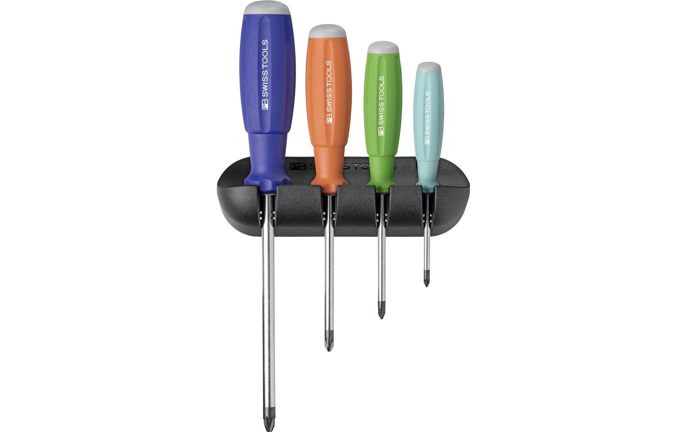 PB Swiss Tools Schraubenzieher-Set PB 8243 RB 4-teilig PZ PB Swiss Tools Schraubenzieher-Set PB 8243 RB 4-teilig PZ