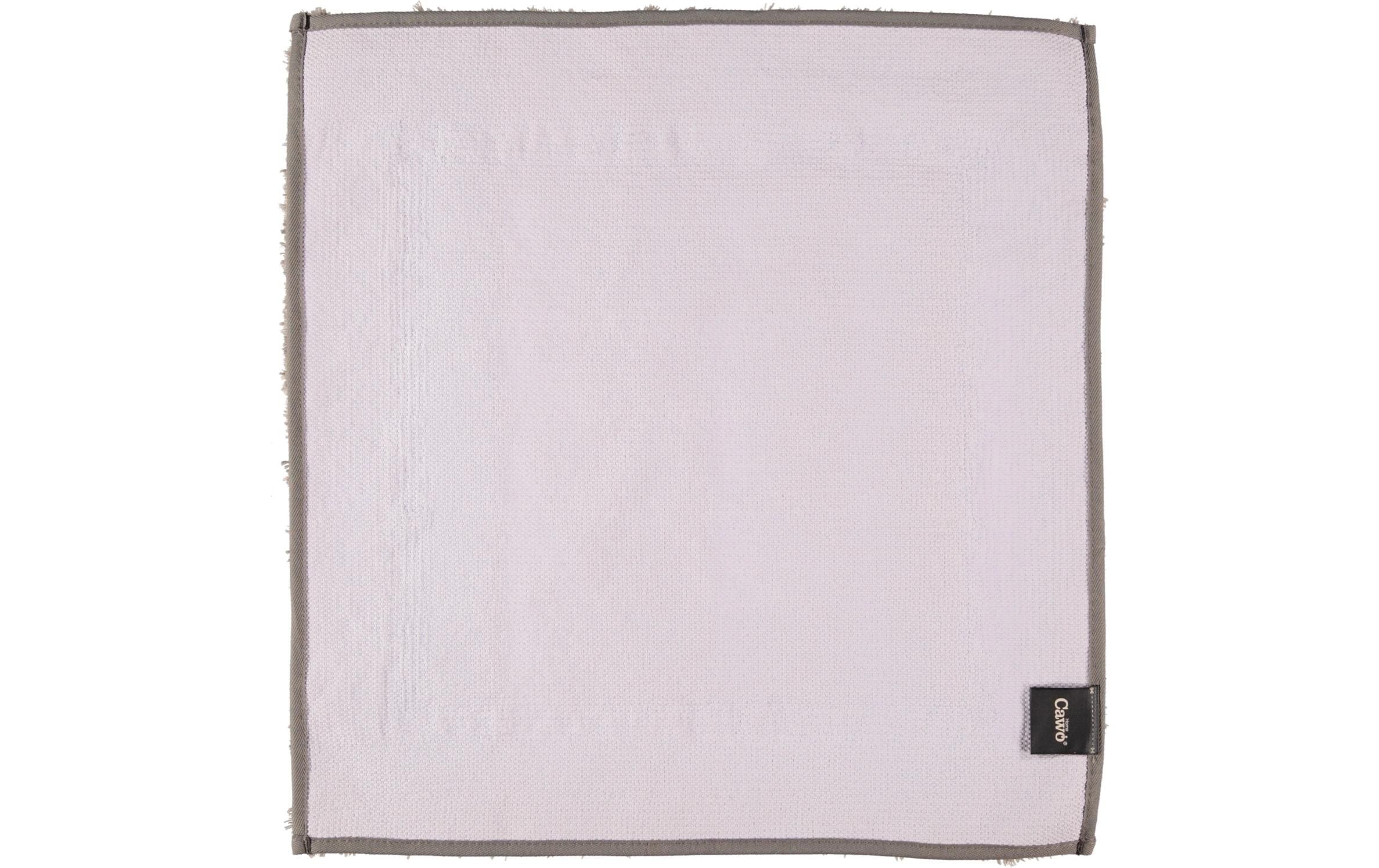 Cawö Badteppich Two-Tone 60 x 60 cm, Graphit