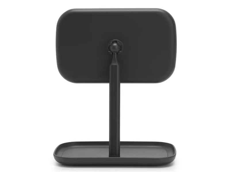 Brabantia Kosmetikspiegel ReNew mit Ablageschale, Schwarz Brabantia Kosmetikspiegel ReNew mit Ablageschale, Schwarz