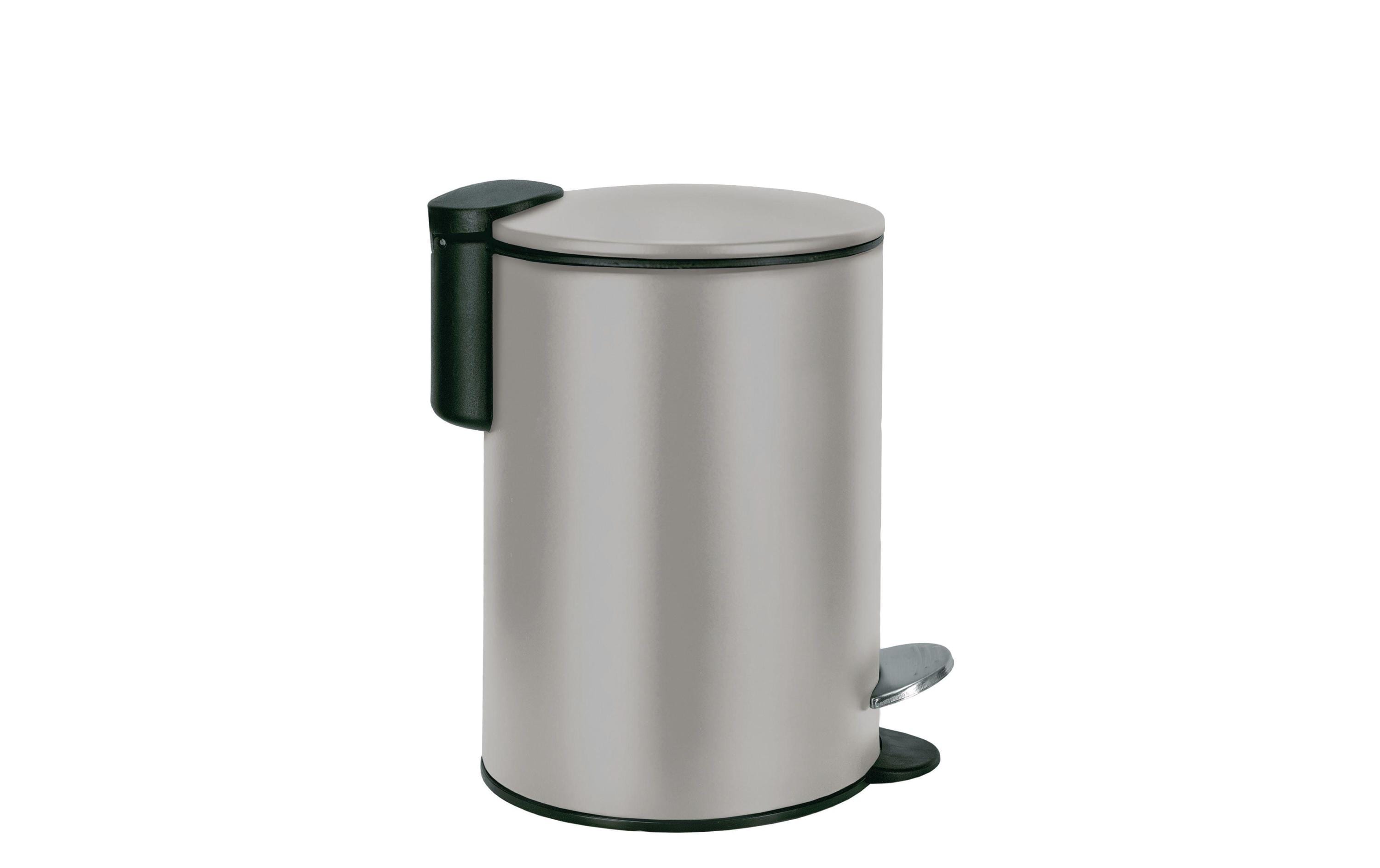 Kleine Wolke Treteimer Silence 3 l, Platin