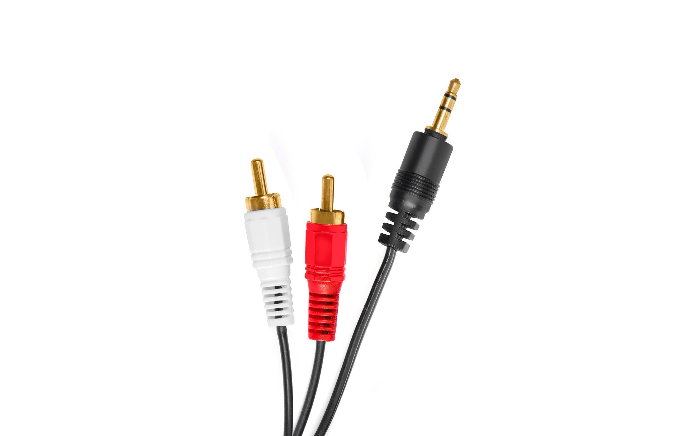 Skytronic Audio-Kabel CX400-2 3.5 mm Klinke - Cinch 2.5 m
