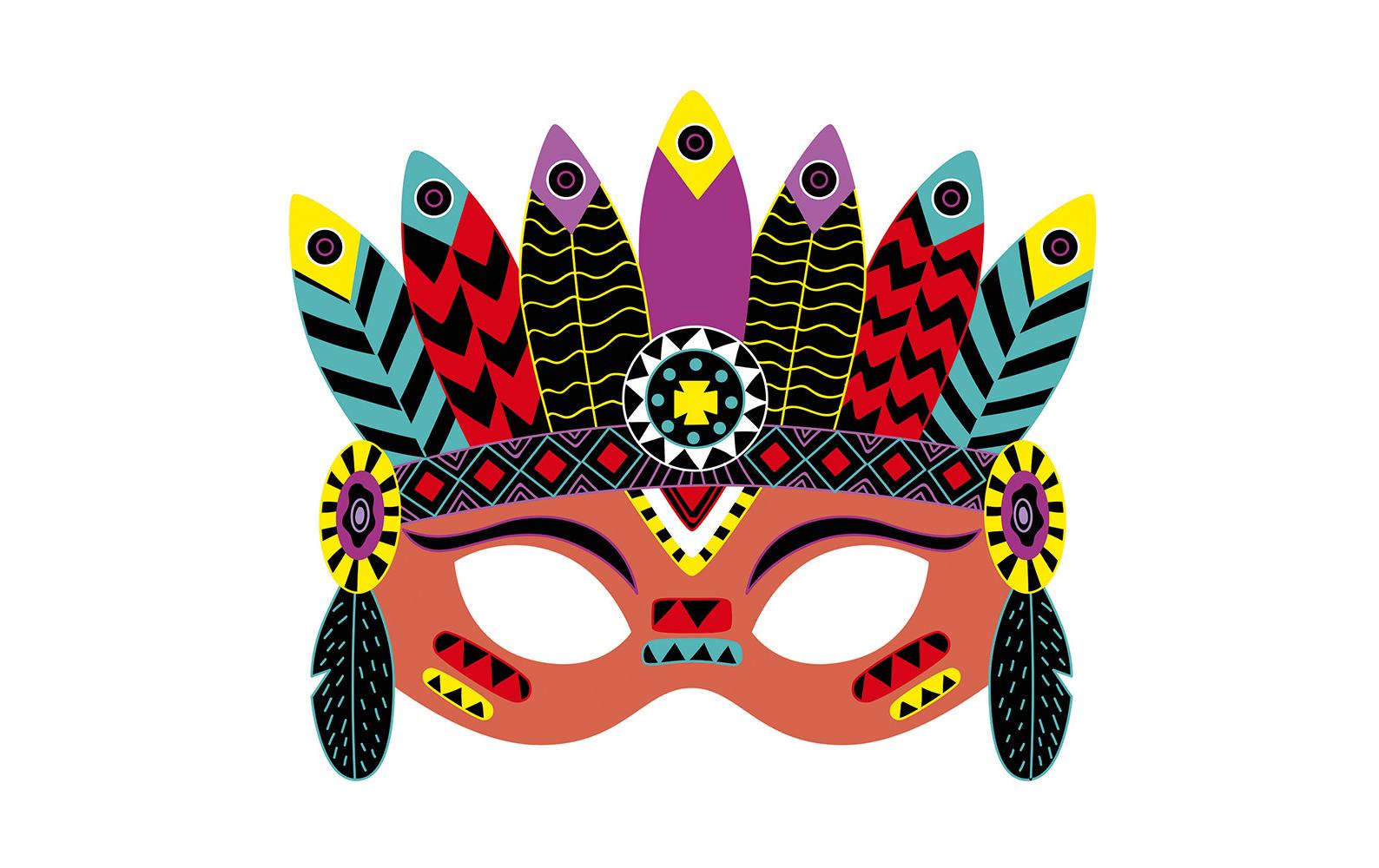 Janod Bastelset Kratzbilder Partymasken