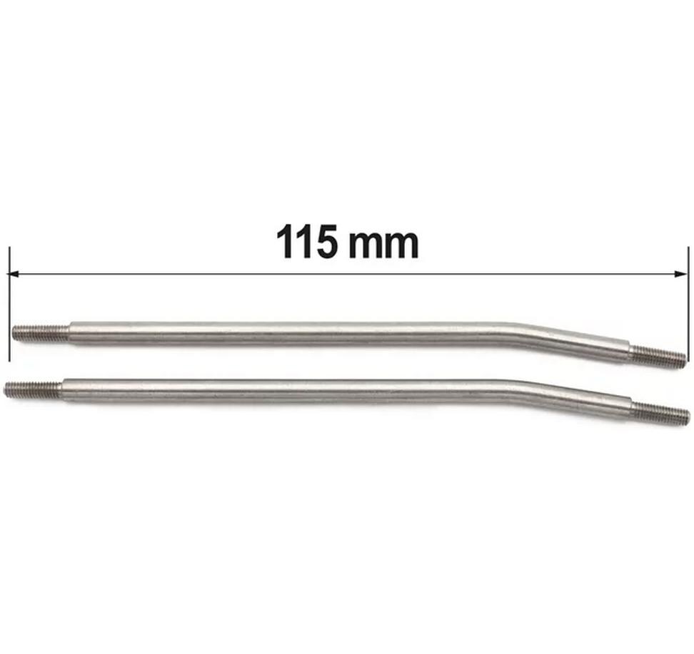 Hobbytech Edelstahl Länsträger 3 mm CRX2, X-Perf