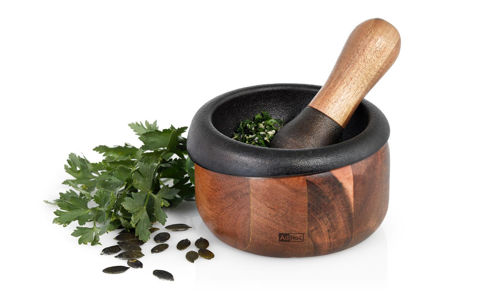 AdHoc Mörser mit Stössel Crush MO20 13 cm, Gusseisen