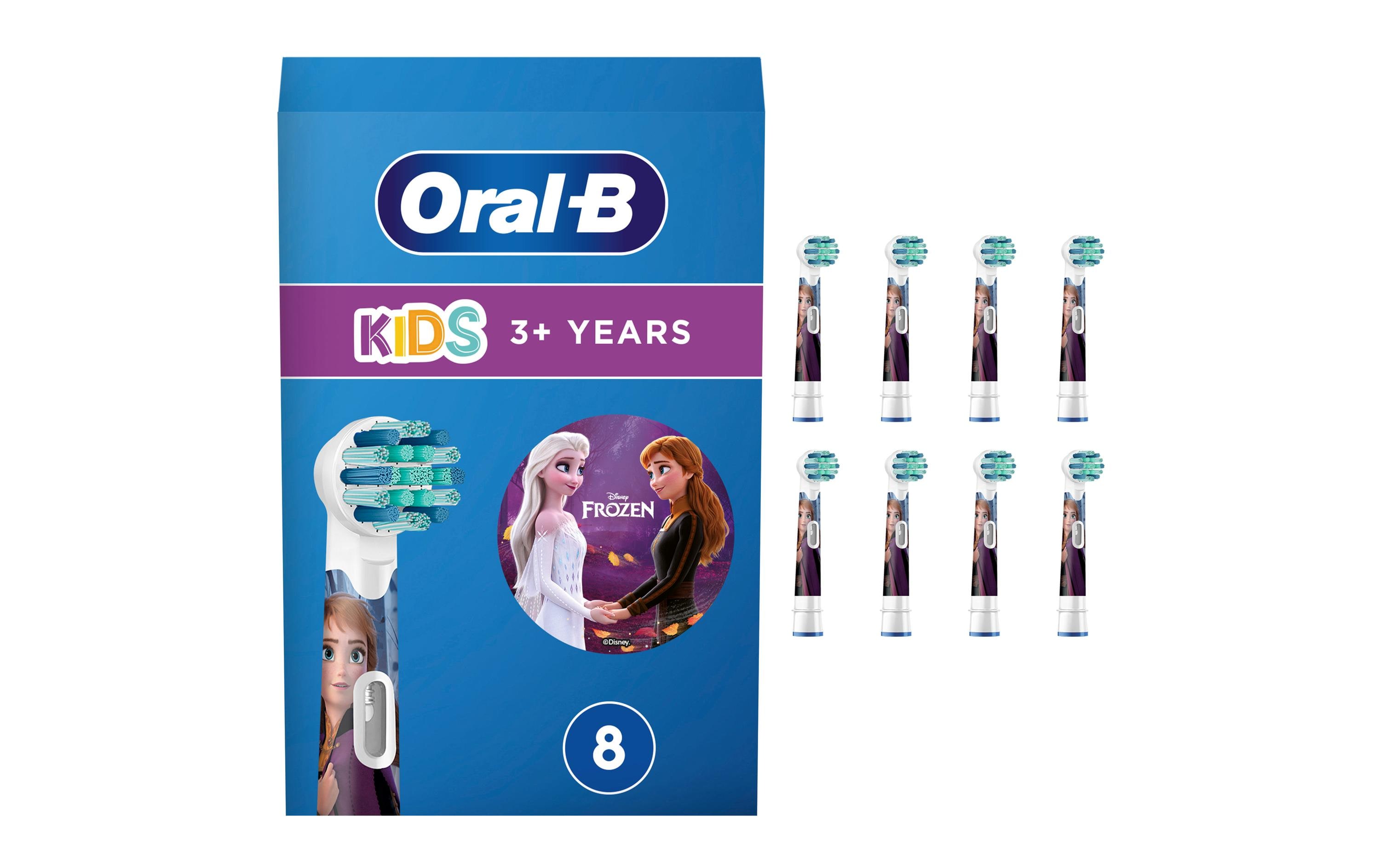 Oral-B Zahnbürstenkopf Kids Frozen, 8 Stück