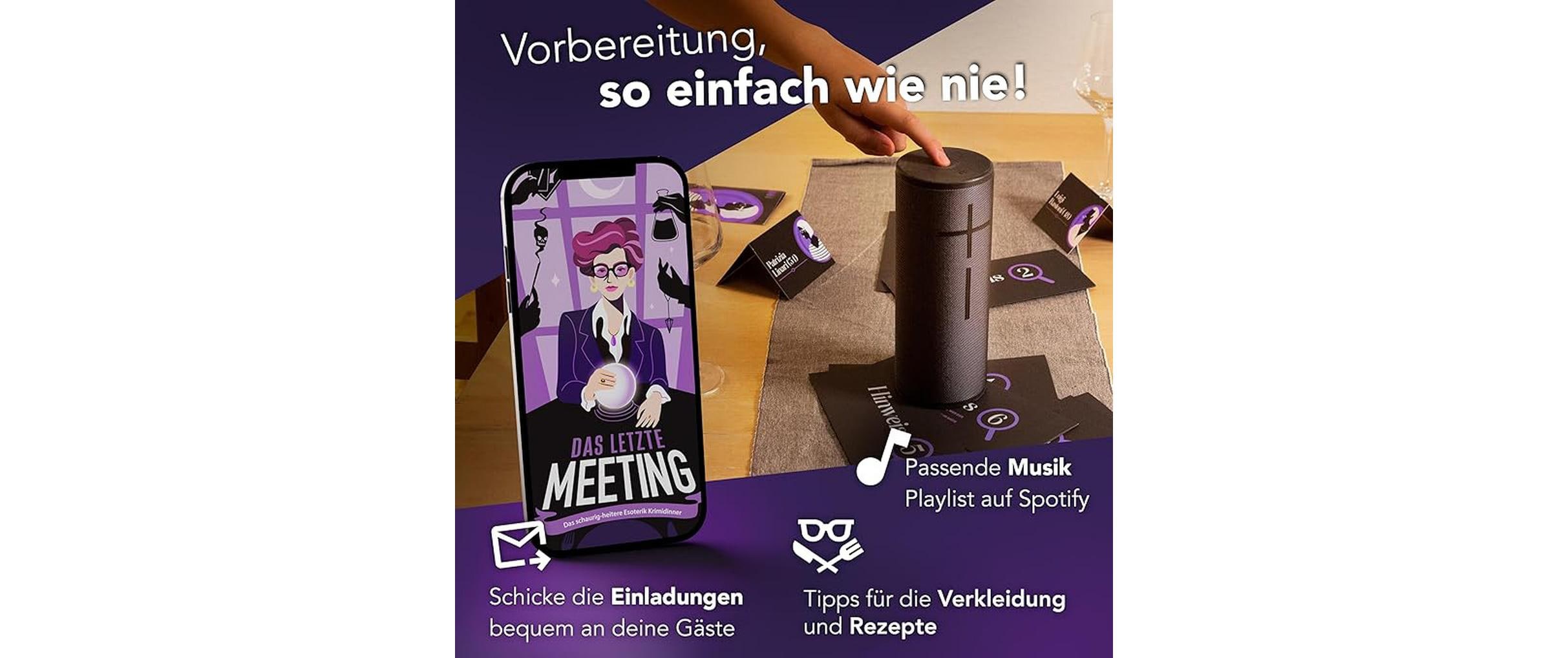 Crime Cases Partyspiel Das letzte Meeting -DE-