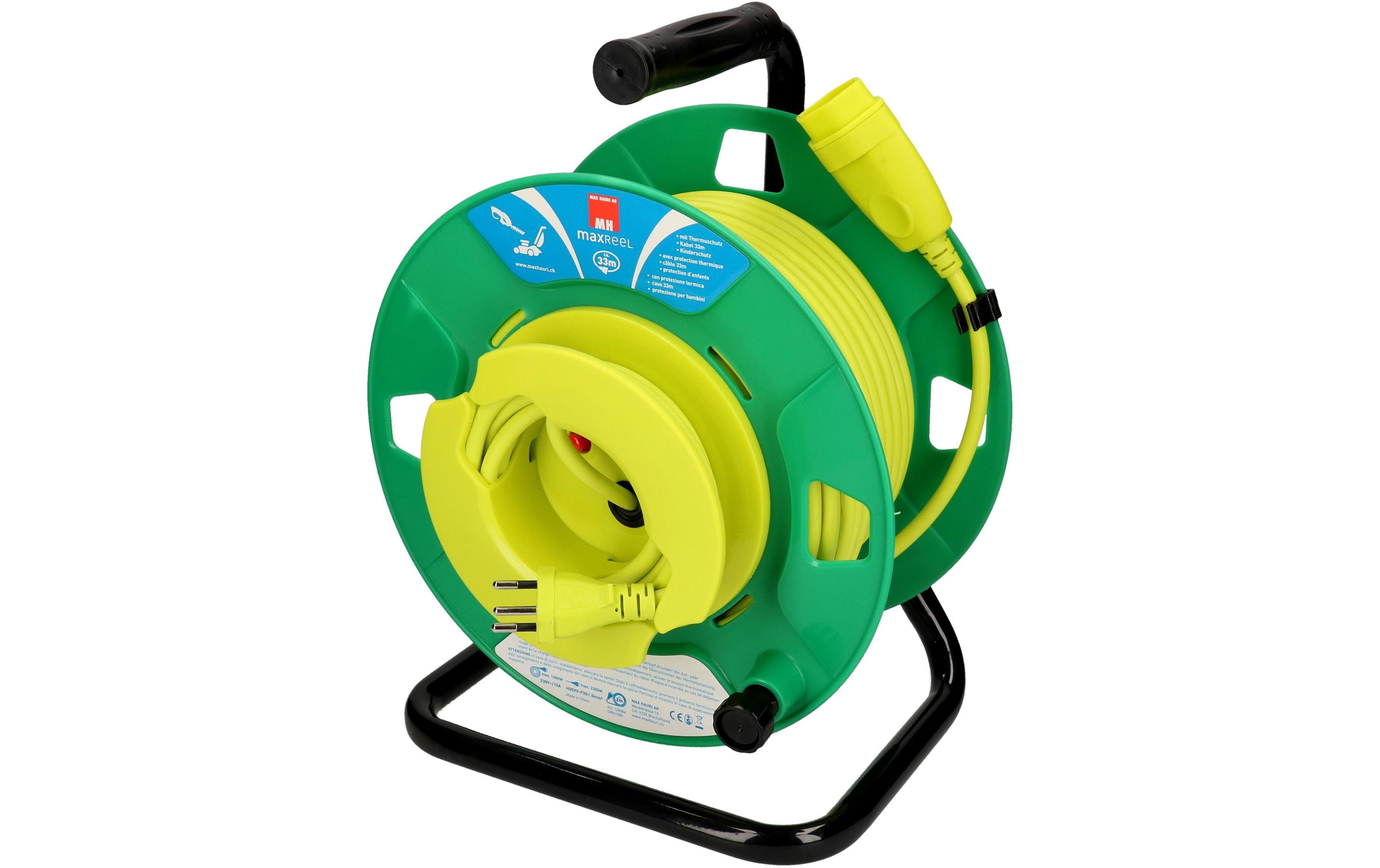 Max Hauri Rasenmäher-Kabelrolle maxREEL 33 m