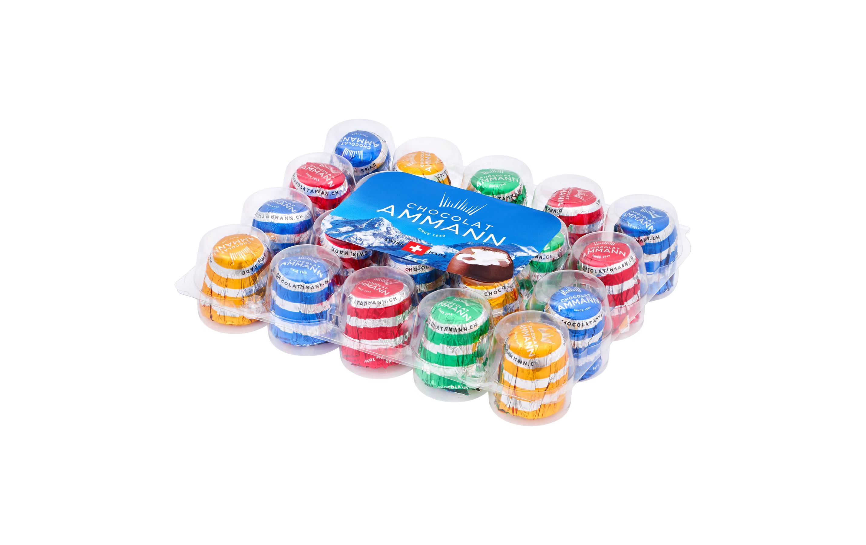 Chocolat Ammann Schokolade Mini King Milch 20 x 10 g