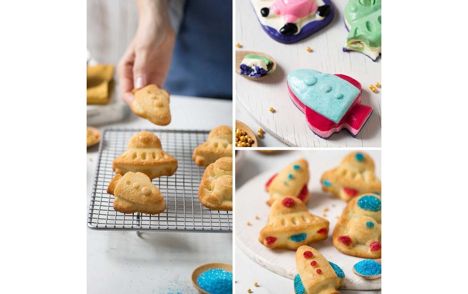 Decora Motiv-Backform Weltraum