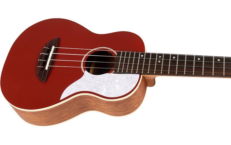 Flight Ukulele Concert – Solid Spruce – Rot