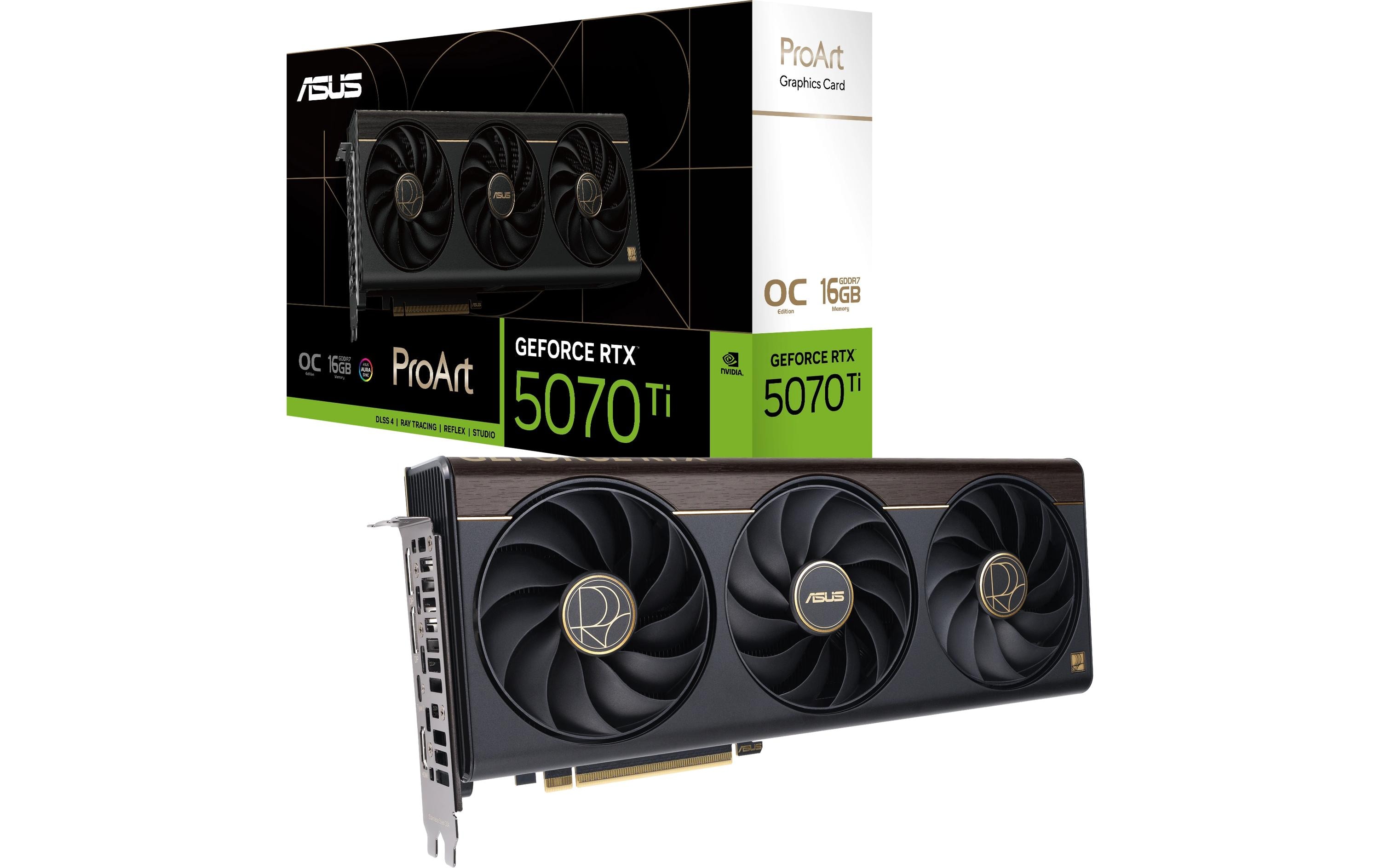ASUS Grafikkarte ProArt GeForce RTX 5070 Ti OC Edition 16GB