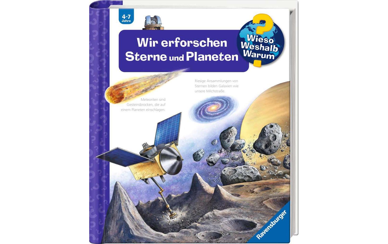 Ravensburger Kinder-Sachbuch WWW Wir erforschen Sterne und Planeten