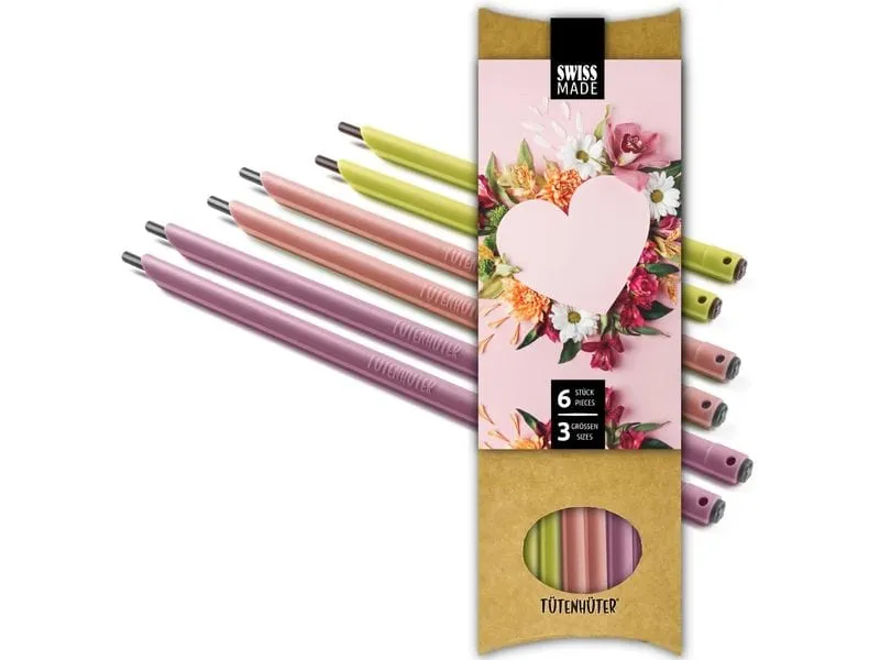 böörds Tütenhüter Flower, 6 Stück