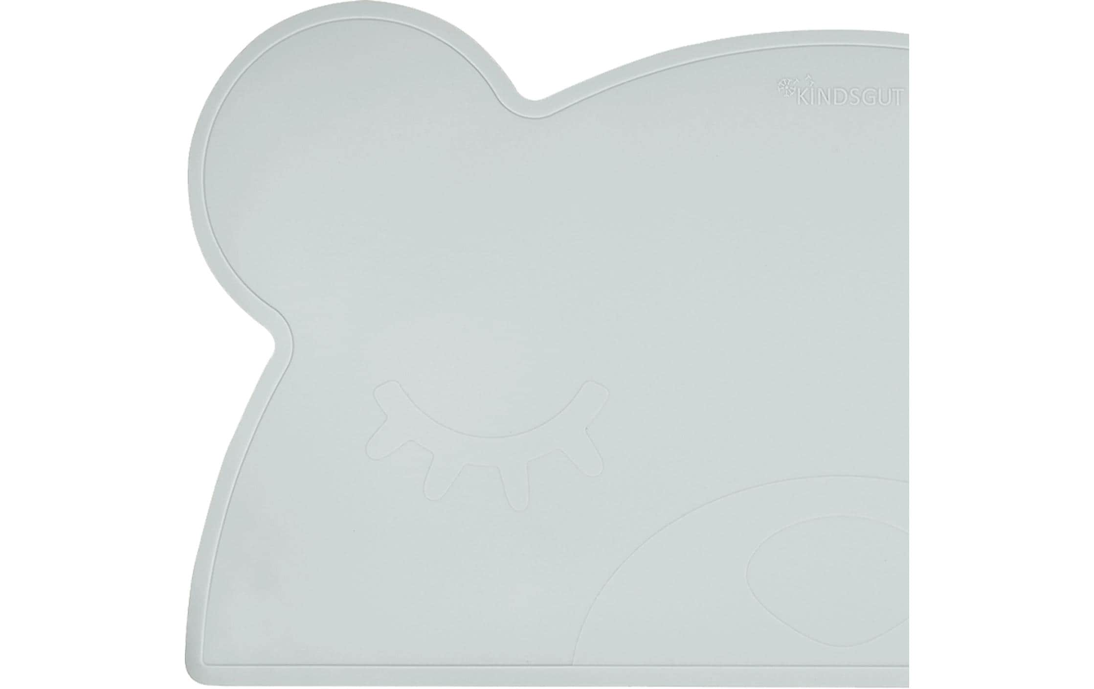 Kindsgut Kindertischset Bär Aquamarin