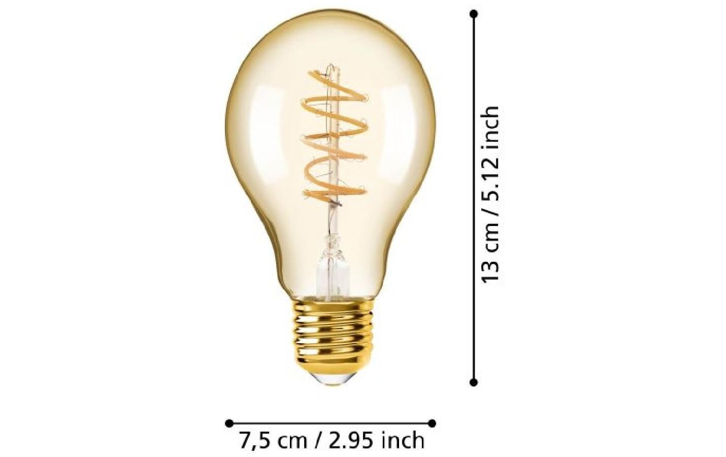 EGLO Leuchten Lampe 4 W E27 Warmweiss
