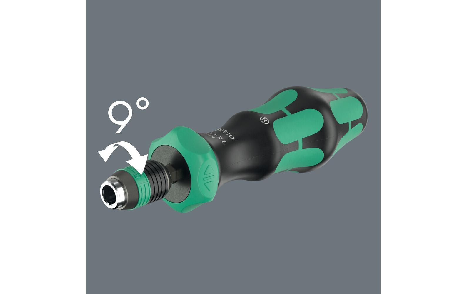 Wera Bits-Handhalter mit Ratschenfunktion, 1/4, 1/4 x 140 mm