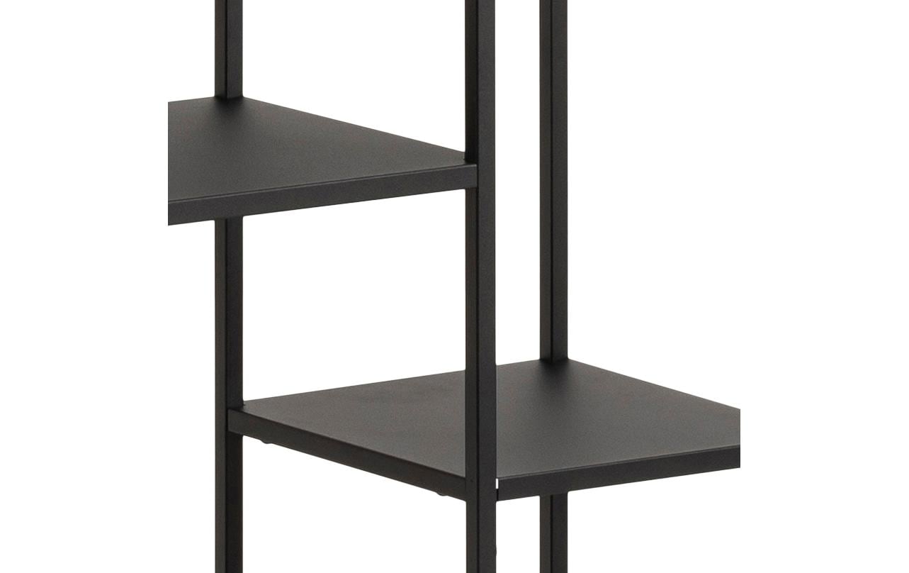 AC Design Regal Newcastle 79,5 x 30 x 165 cm, Schwarz