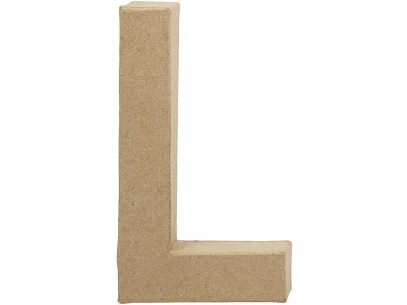 Creativ Company Papp-Buchstabe L 20.3 cm Creativ Company Papp-Buchstabe L 20.3 cm