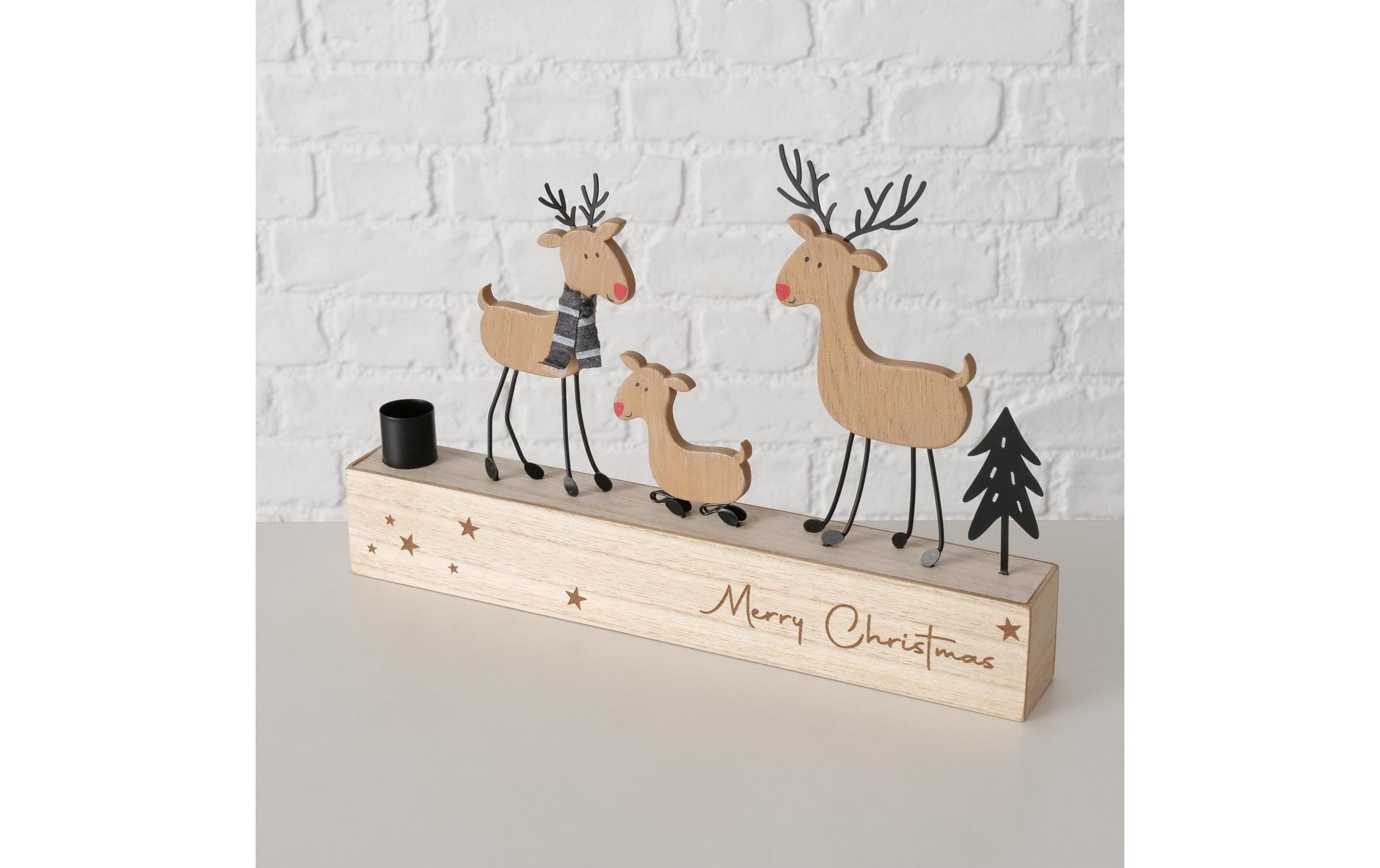 Boltze Teelichthalter Tima MDF, 31 x 21 cm Boltze Teelichthalter Tima MDF, 31 x 21 cm