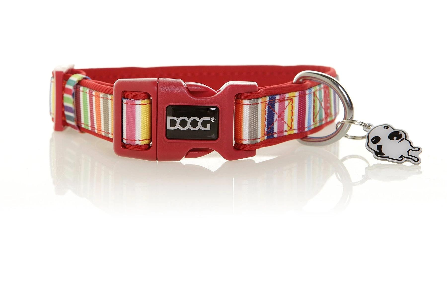 Doog Halsband Scooby L Multicolor gestreift Doog Halsband Scooby L Multicolor gestreift