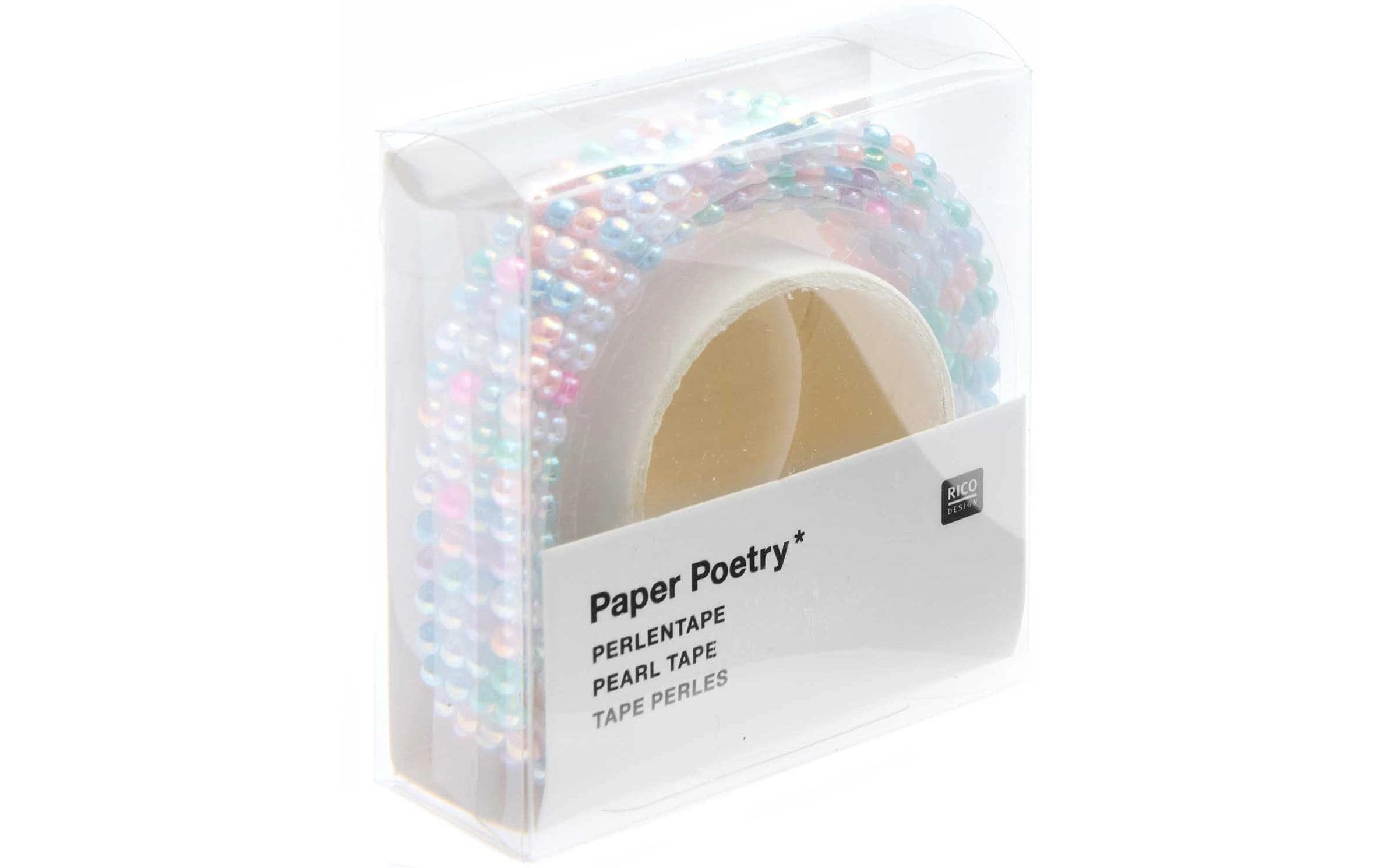 Rico Design Perlensticker Paper Poetry 50 cm, 1 Stück Mehrfarbig