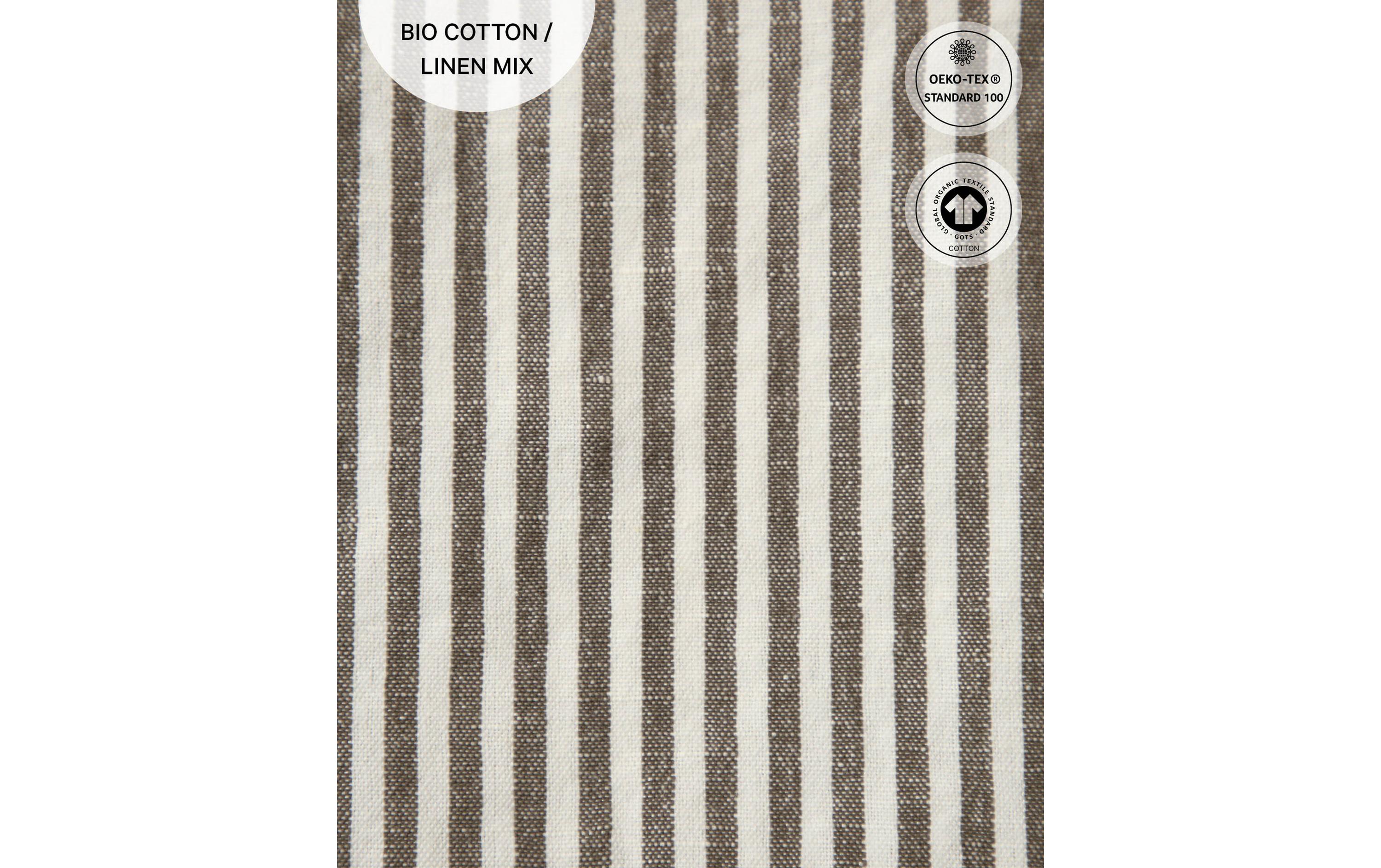 Esmée Geschirrtuch Louis Grau/Weiss