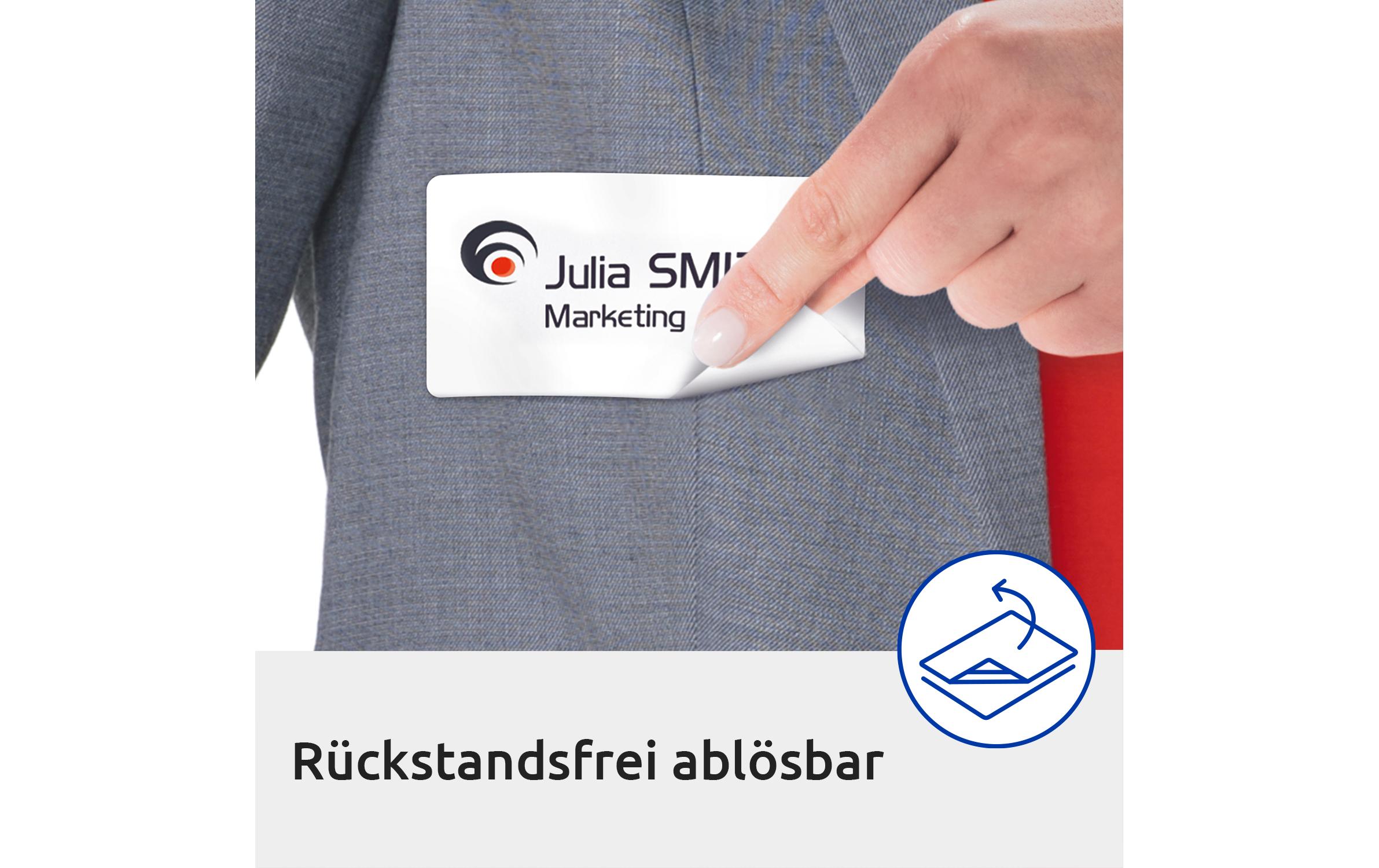 Avery Zweckform Namensetiketten L4785-20 80 x 50 mm