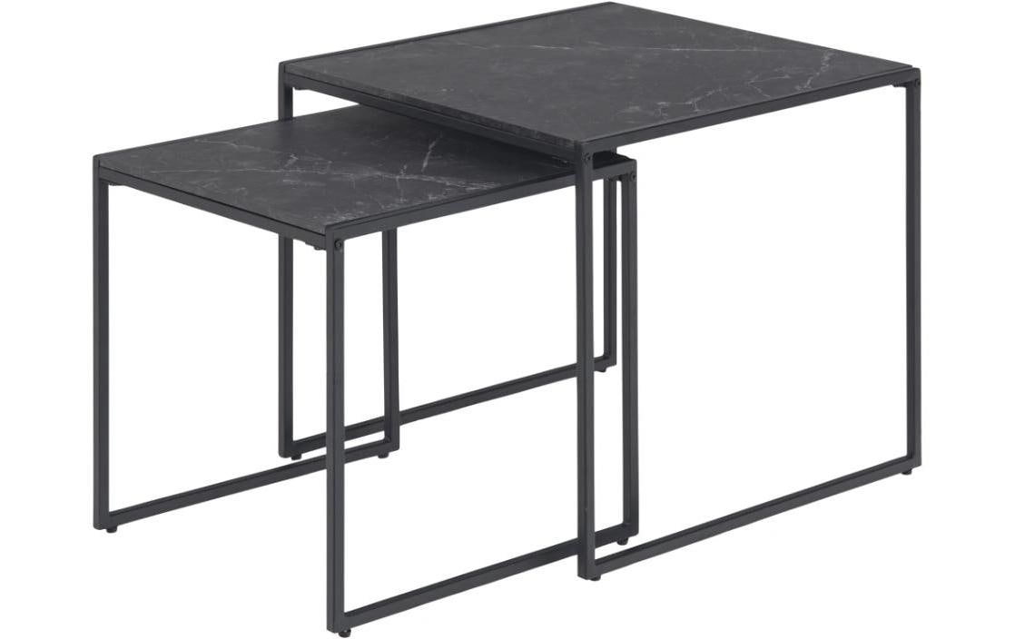 AC Design Couchtisch Infinity 2 Stück, Schwarz AC Design Couchtisch Infinity 2 Stück, Schwarz