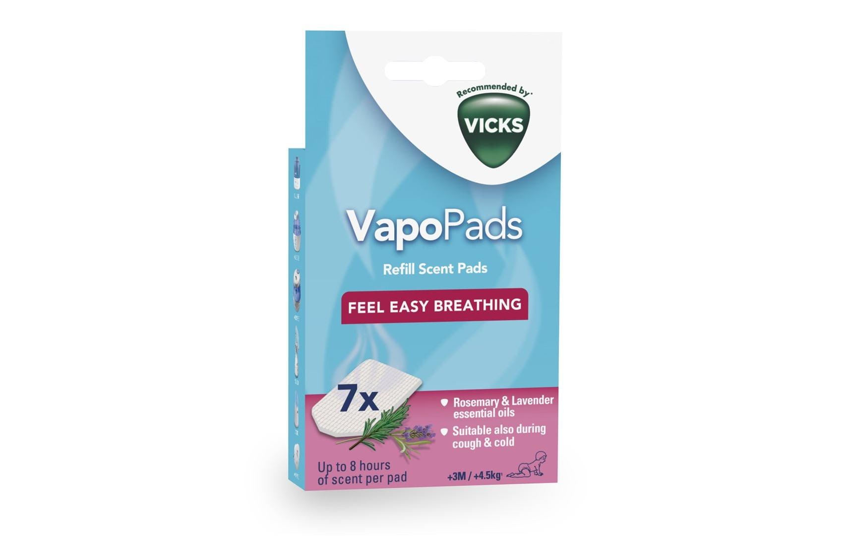 Vicks Vapo Pads Nachfüllpackung Lavendel 7 Stück Vicks Vapo Pads Nachfüllpackung Lavendel 7 Stück