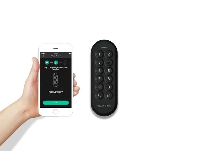 igloohome Keypad Schwarz igloohome Keypad Schwarz