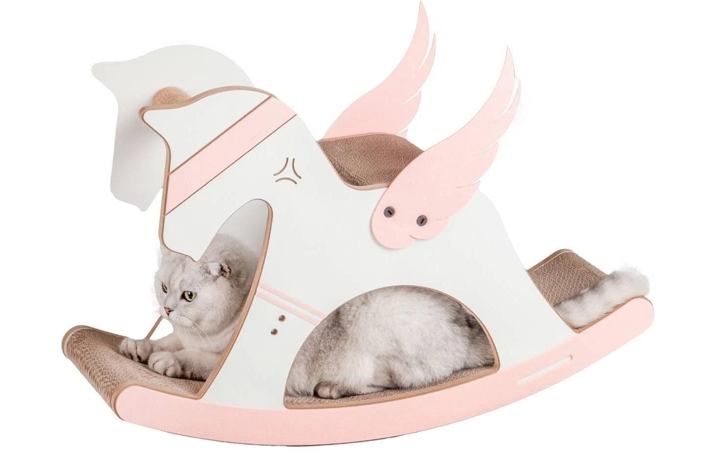 CanadianCat Einhorn-Wippe Kratzbrett