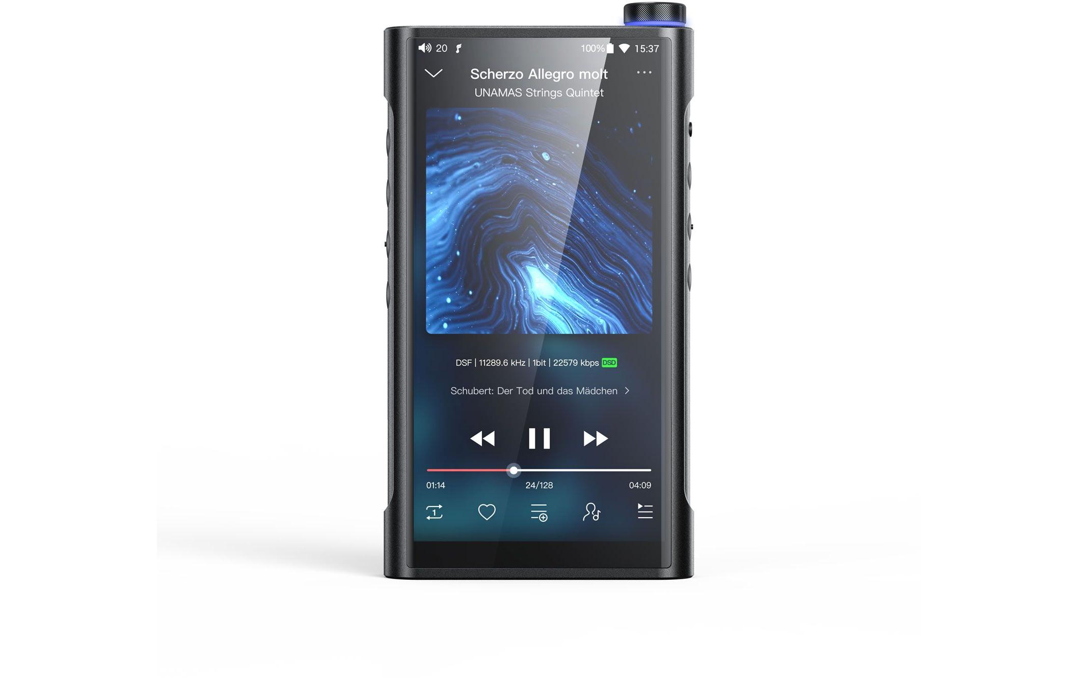FiiO HiRes-Player M15S Schwarz