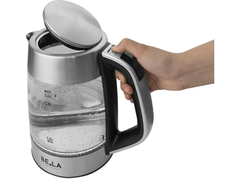 Berger Lanz Wasserkocher 1.7 l, Transparent/Silber Berger Lanz Wasserkocher 1.7 l, Transparent/Silber