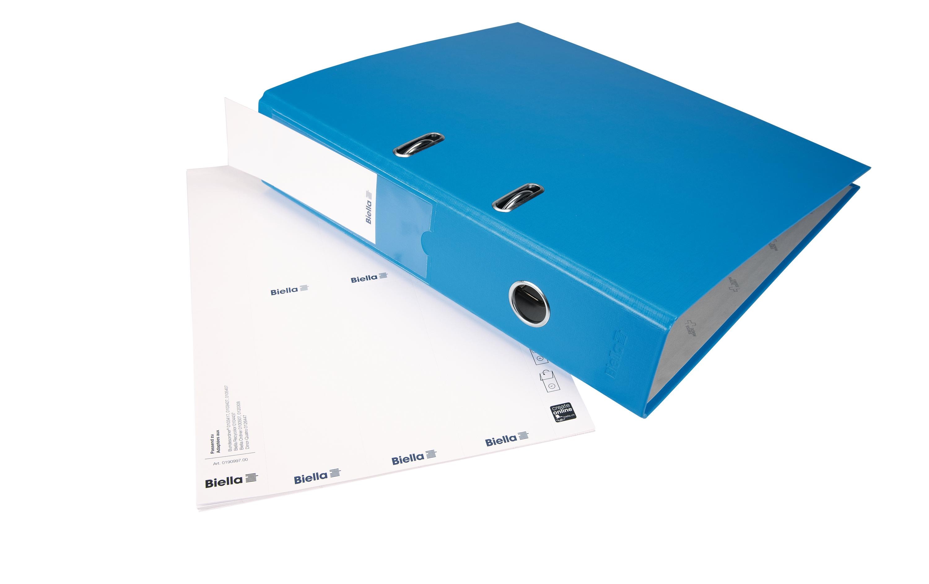 Biella Rückenschilder 51 x 145 mm 10 Stück Biella Rückenschilder 51 x 145 mm 10 Stück