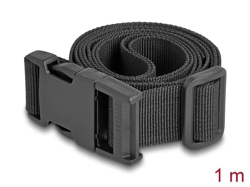 Delock Koffergurt verstellbar, Schwarz, 1.5 m, 2 Stück Delock Koffergurt verstellbar, Schwarz, 1.5 m, 2 Stück