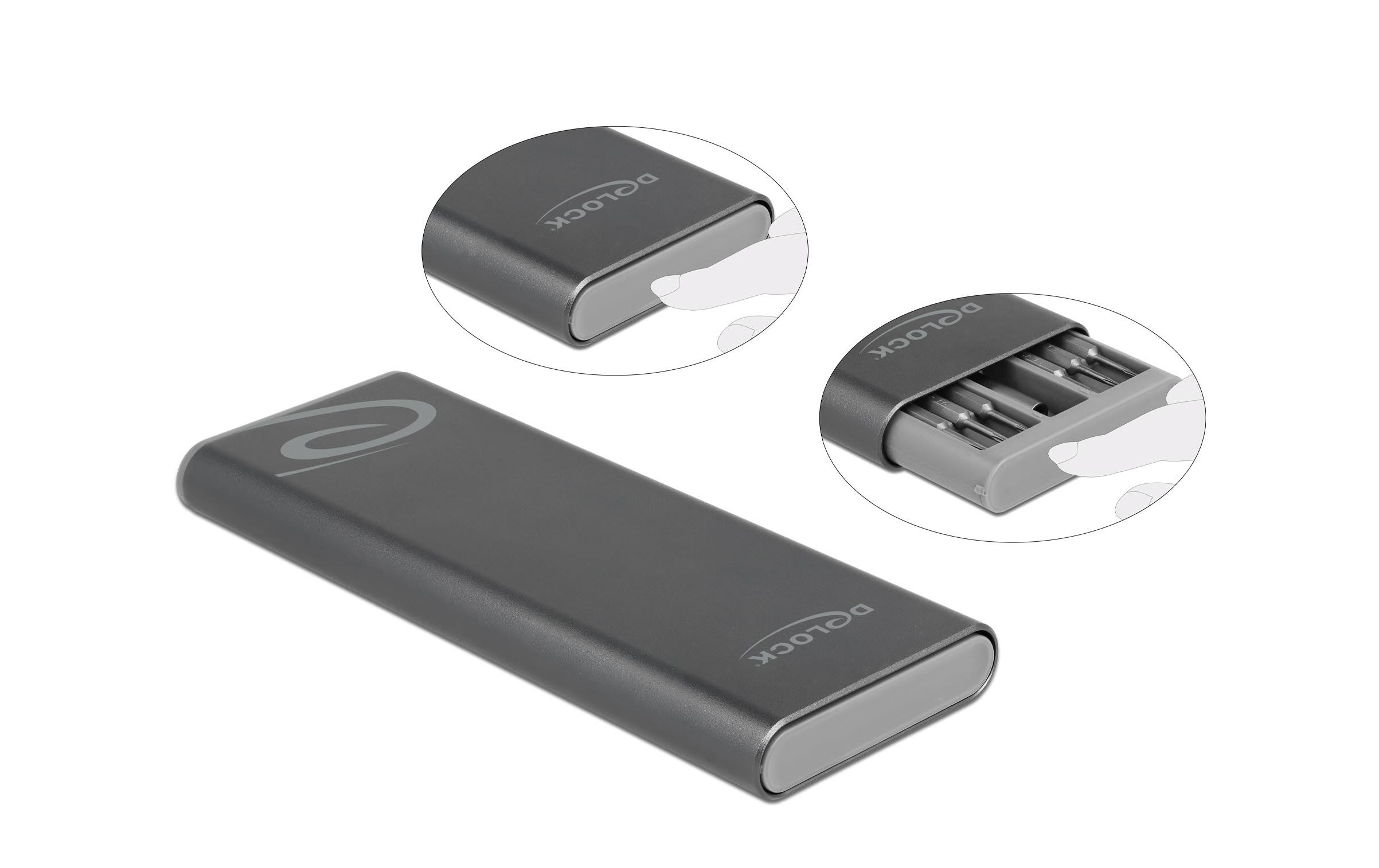 Delock Werkzeugset Präzisions Schraubendreher 49-teilig