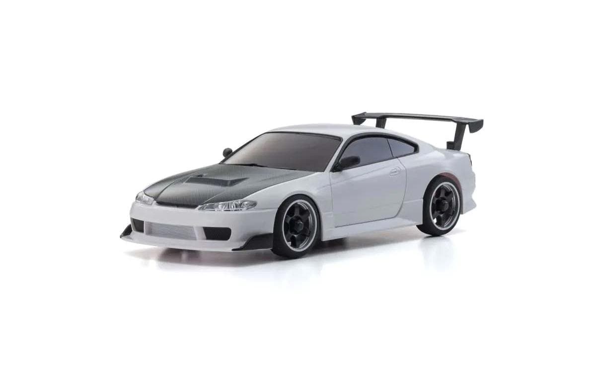Kyosho Mini-Z MA020 Nissan Silvia S15 GT 1:27, Weiss, ARTR Kyosho Mini-Z MA020 Nissan Silvia S15 GT 1:27, Weiss, ARTR