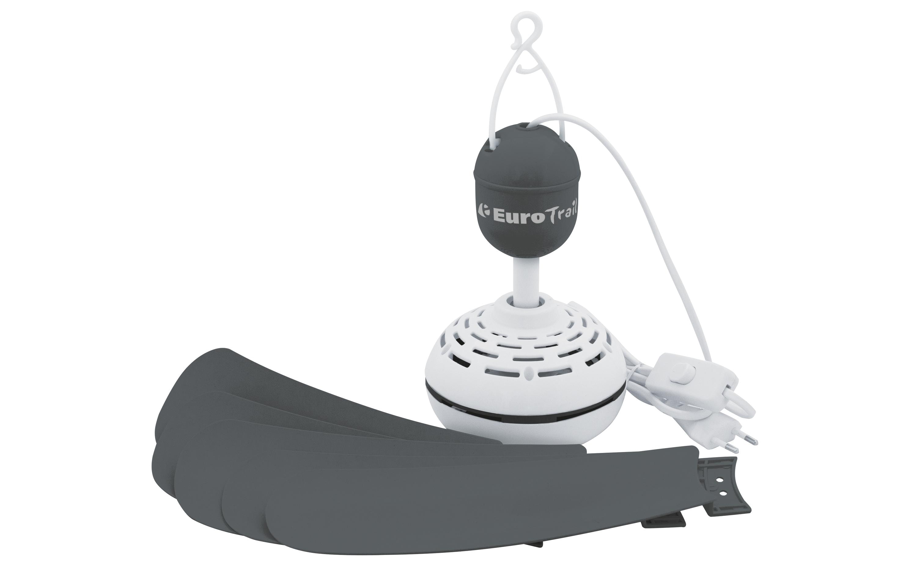 Eurotrail Deckenventilator 230 V Grau