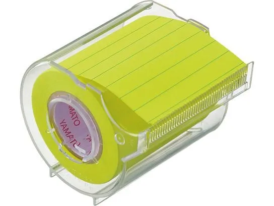 NT Cutter Notizzettel-Dispenser YAMATO 50 mm x 10 m, liniert NT Cutter Notizzettel-Dispenser YAMATO 50 mm x 10 m, liniert