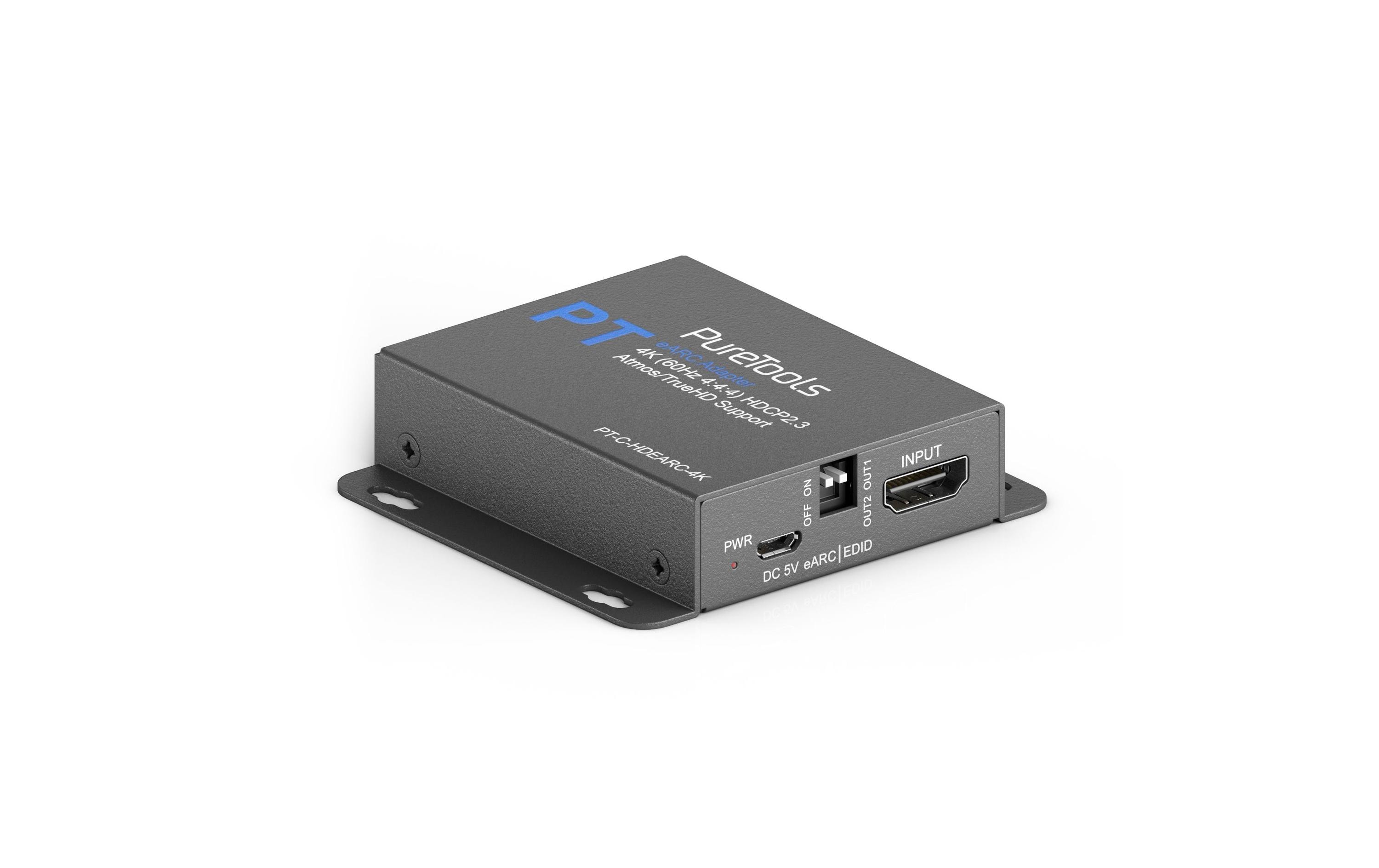 PureTools Audio Extraktor PT-C-HDEARC-4K 4K 18Gbps HDMI eARC PureTools Audio Extraktor PT-C-HDEARC-4K 4K 18Gbps HDMI eARC