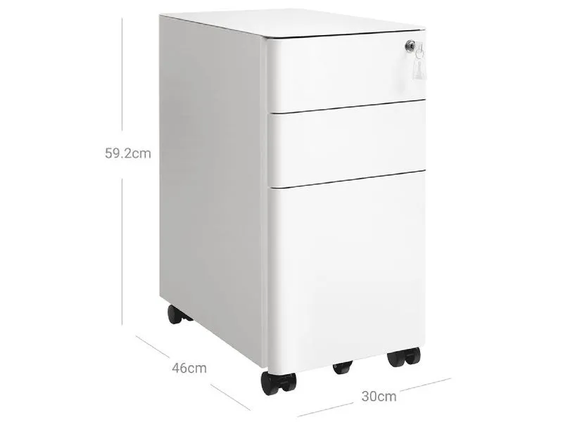 Songmics Multifunktionswagen OFC030W01 Weiss Songmics Multifunktionswagen OFC030W01 Weiss
