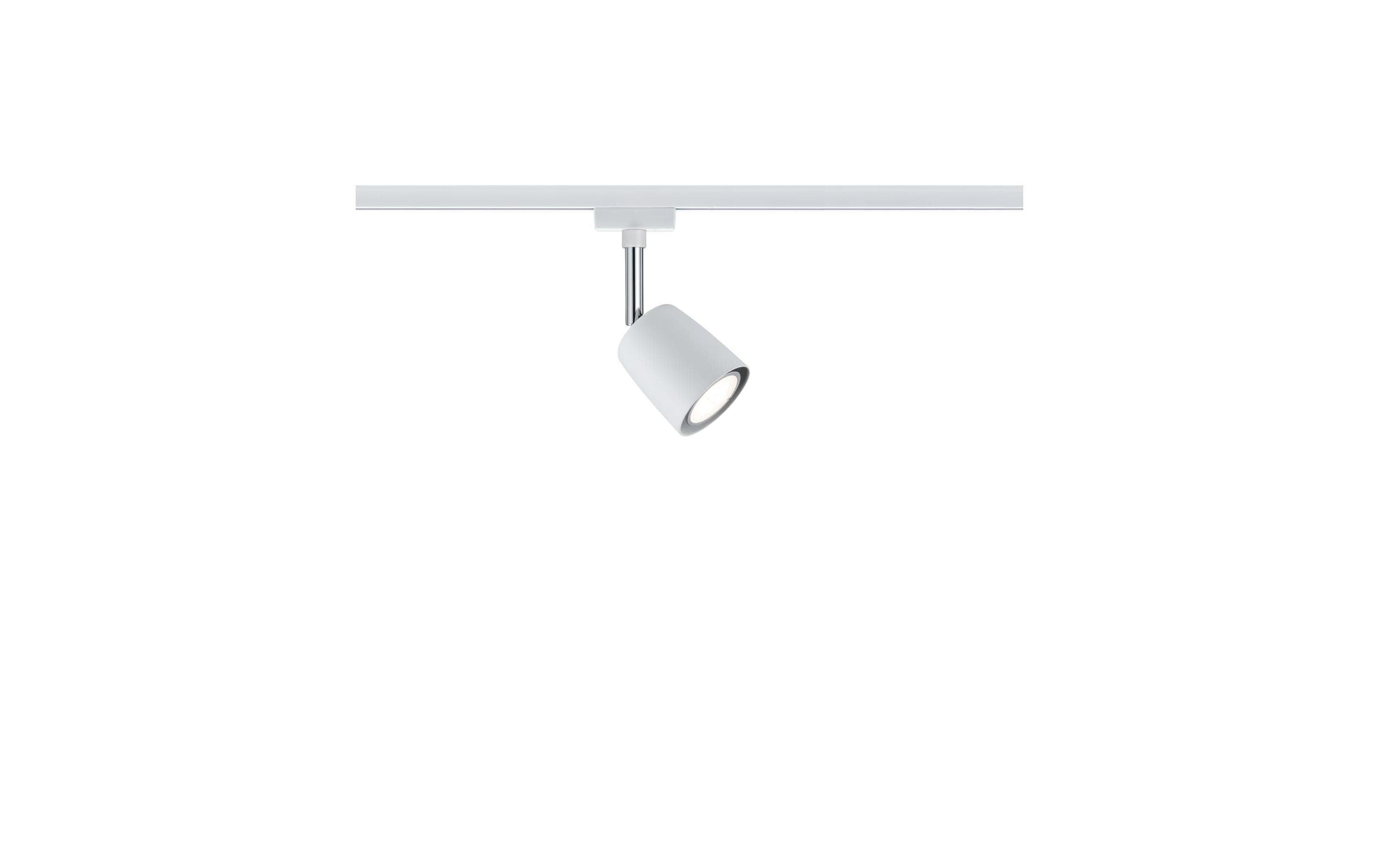 Paulmann Schienenspot URail Spot Cover, 1 x GU10, 10 W, Weiss Paulmann Schienenspot URail Spot Cover, 1 x GU10, 10 W, Weiss