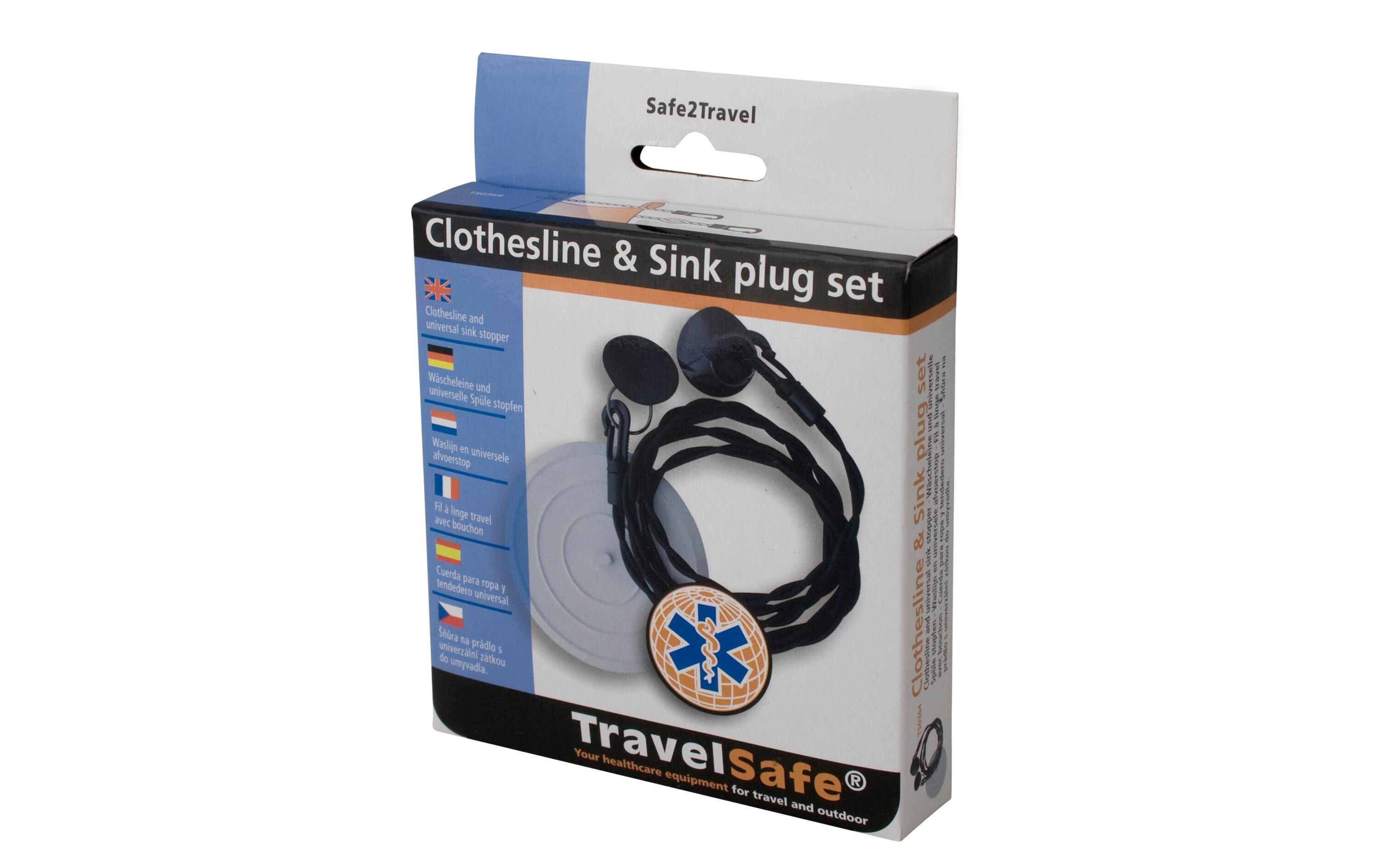 TravelSafe Wäscheleine Schwarz TravelSafe Wäscheleine Schwarz