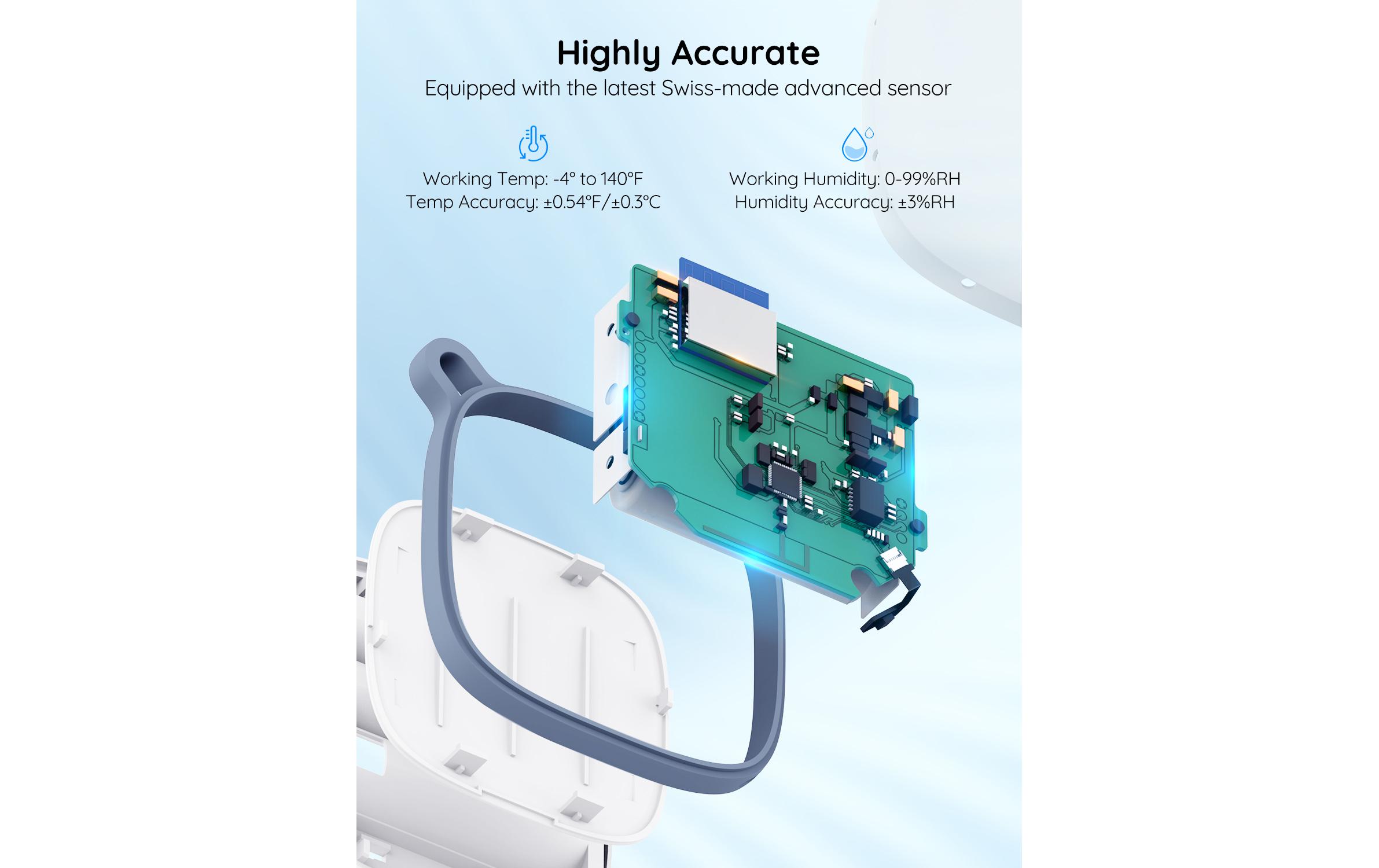 Govee Wetterstation WiFi Thermometer/Hygrometer Govee Wetterstation WiFi Thermometer/Hygrometer