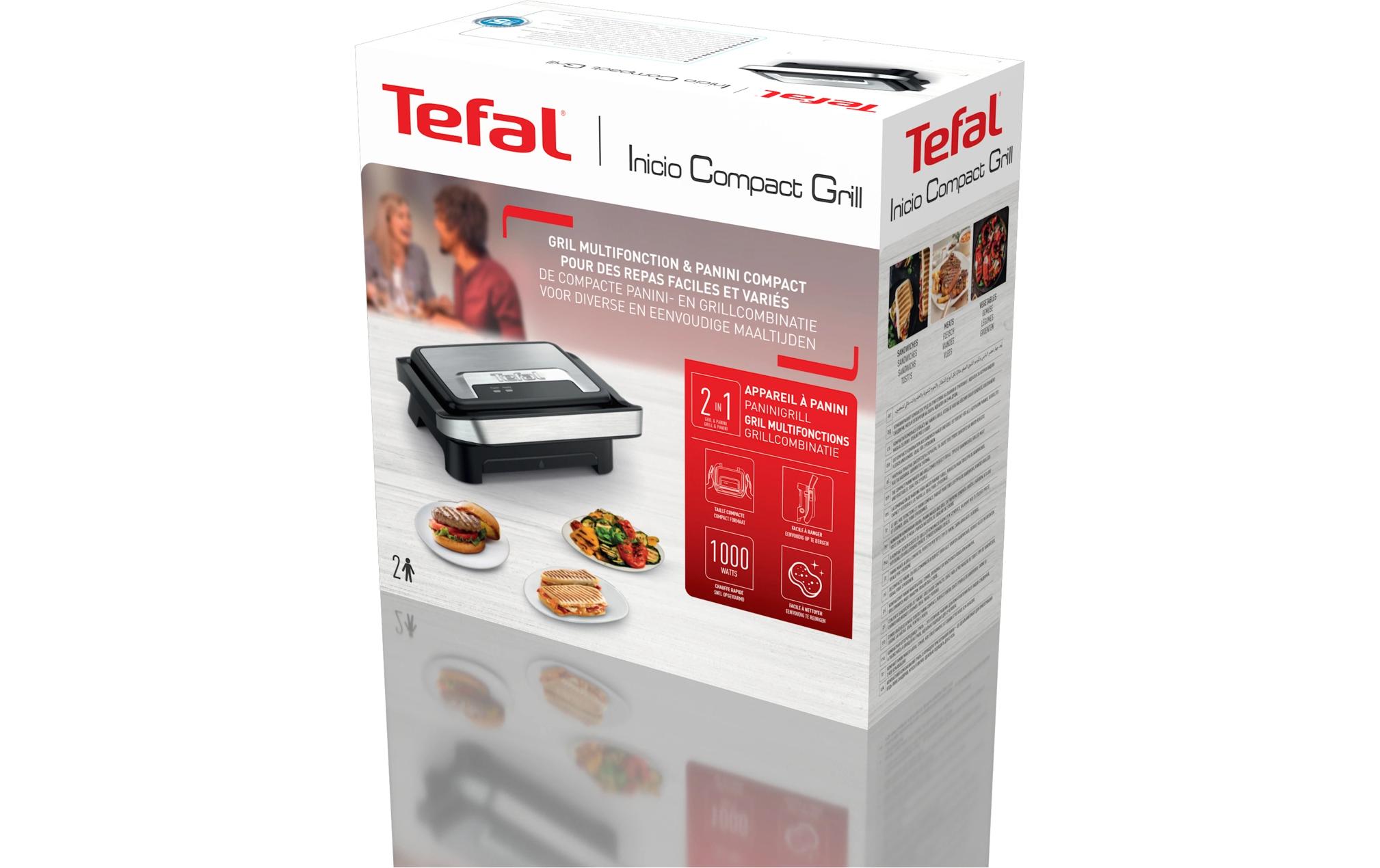 Tefal Kontaktgrill Inicio Compact GC270D 1000 W